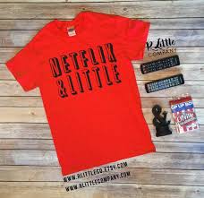 Netflix And Big Little Gbig Custom Name Red Unisex Tee S Xl Big Little Reveal Sorority Netflix And Chill