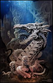 Dragonizor Into The Amaurotic Abyss By Andybrase On Deviantart Art Fantasy Illustration Fantastic Art