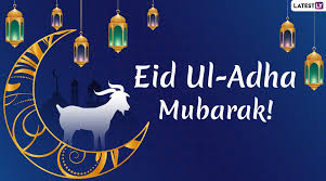 Eid al adha mubarak 2020. Hari Raya Haji 2021 Wishes Eid Al Adha Hd Images Whatsapp Stickers Facebook Messages Gifs Wallpapers And Instagram Stories To Send On Bakrid Festival