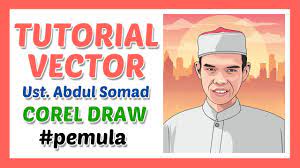 عبد الصمد‎, lahir di silo lama, asahan, sumatra utara, 18 mei 1977; Tutorial Vector Art Ust Abdul Somad Indonesia Youtube