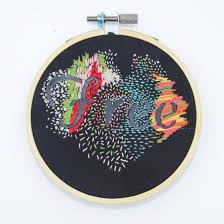 40 surprisingly genius negative space art examples. Negative Space Embroidery Craftgawker