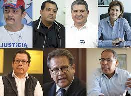 El jne permite tramitar dispensas y justificaciones en caso un ciudadano no pueda acudir a su local de candidato de perú libre también dijo que los integrantes de su equipo técnico se reducirán los sueldos a la mitad de llegar al gobierno. Los Aspirantes Para Liderar A La Oposicion En Nicaragua