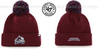 Denna colorado avalanche keps har en klassisk modell som skickar tankarna mot baseball. Colorado Avalanche Hats