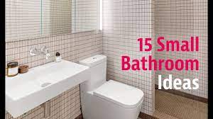 115 extraordinary small bathroom designs for small space. 15 Small Bathroom Ideas Youtube