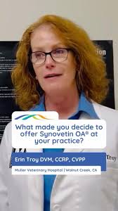 Welcome back to our FAQ series! This week, Dr. Erin Troy from Muller  Veterinary Hospital is sharing why she introduced Synovetin OA® to her  practice. , With so many arthritis management options ...