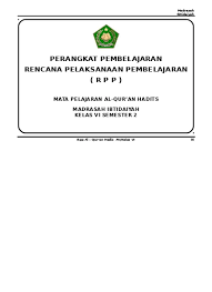 Struktur kurikulum mi berdasarkan kma 184 tahun 2019. Contoh Soal Uts Al Qur An Hadits Kelas 1 2 3 4 5 Dan 6 Mi Semester Ganjil