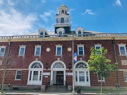Brockton Board Of Education Building Brockton Massachusetts Paul Chandler May 2019 Ferry Building San Francisco Historic Buildings Educational Board