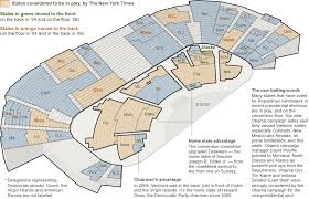 Democratic Convention Seating Chart Interactive Feature