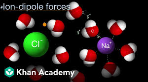 In other words, there is an imbalance in the number of protons (positively charged particles) and electrons (negatively charged particles) in a chemical species. Ion Dipole Forces Video Khan Academy