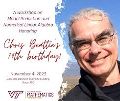Join us in honoring Christopher Beattie!