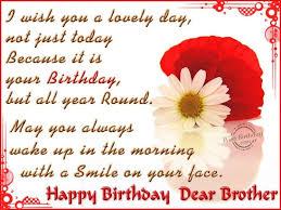 I Wish You A Lovely Day Not Just Today Because It Is Your Birthday But All Year R Brother Birthday Quotes Happy Birthday Wishes Quotes Happy Birthday Brother Birthday wishes for small brother. brother birthday quotes happy birthday