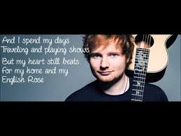 Ed Sheeran English Rose Lyrics English Rose Lyrics Ed Sheeran Lyrics