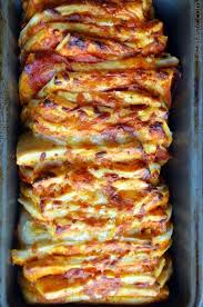Pepperoni Pizza Pull Apart Bread Recipe Bread Pull Apart Recipes Food Recipes