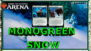 Latest top metagame decks sourced from mtg arena via the mtga assistant extension. Monogreen Snow Dahanimtg Mazos Mtg Arena Top