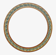 Design element for frame, logo, tattoo, web pages, prints, posters, template, abstract background. Png Circle Border Transparent Circle Border Border Design Png Image Transparent Png Free Download On Seekpng