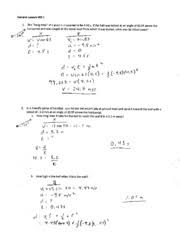 In all problems , ignore the affects of air resistance. Projectile Motion Worksheet Ii Solutions General Launch Ws Ll 1 The Hang Time Of A Punt Is Measured To Be 4 50 S If The Ball Was Kicked At An Angle Of Course Hero