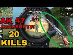 Best top 5 gun in free fire for auto headshot and also best gun combination in free fire.2nd channel. Ak 47 Gun Headshots Practice In Free Fire Game Youtube
