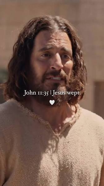 John 11:35 is the verse that directly inspired my song “Jesus Cries” that I wrote with my dear friends @ellieholcomb & @jeffpardo … and my goodness. This scene in @thechosentvseries is such a ...