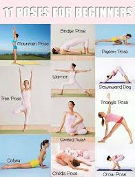 Yoga Poses For Beginners Exercise Workout Yoga Poses For Beginners