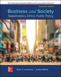 Ise Business And Society Stakeholders Ethc Public Policy