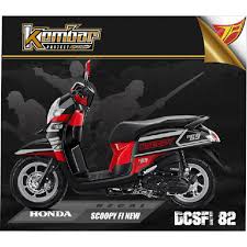 Untuk digunakan gratis ✓ tidak ada atribut yang di perlukan ✓. Decal Scoopy New Sticker Variasi Motif Grafis Hitam Merah Decal Motor Honda Scoopy New Custom Bebas Shopee Indonesia