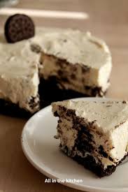 Cheese Cake Oreo Sans Cuisson Pour La Battle Food N 24 All In The Kitchen Etc Cheesecake Oreo Sans Cuisson Recette Dessert Gateau Oreo