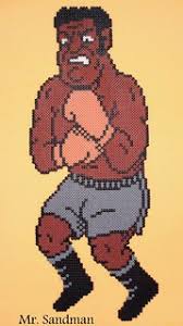 Sandman three times in the first round. Perler Bead Mr Sandman Figure Mr Sandman From The Origi Flickr