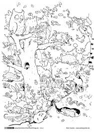 Tier mandalas ausmalbilder mit tieren zum ausmalen fur kinder. Malvorlage Wald Pdf Coloring And Malvorlagan