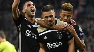 {{ mactrl.hometeamperformancepoll.totalvotes + mactrl.awayteamperformancepoll.totalvotes }} votes. Real Madrid 1 4 Ajax Video Highlights