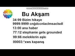 .söyleşi programlarından yarışmalara kadar en renkli yayınlar kanalın yayın akışı içerisinde reklam yayını çok az olan show max canlı yayın izle seçimleriniz için platformumuzu tercih edebilirsiniz. Show Tv Genel Izleyici Jenerigi Yayin Akisi Ornek Gorseli 1881 20009099 Youtube