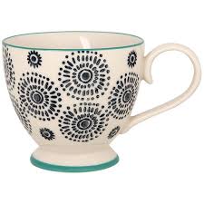 They just started delivery with seamless and i'm so excited about it! Image For Sainsbury S Home Bohemian Wanderer Blue Green Mug From Sainsbury S Green Mugs Sainsburys Sainsburys Home