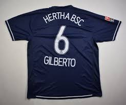Die offizielle facebookseite von hertha bsc. 2007 08 Hertha Bsc Berlin Gilberto Shirt Xl Football Soccer European Clubs German Clubs Hertha Berlin Classic Shirts Com