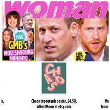 Chaos Typography Print