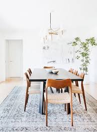 Boho Minimal Dining Room Home Style Minimalist Dining Room Mid Century Dining Room Dining Room Small