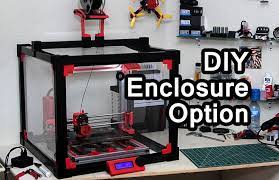 There Are Many Methods To Enclose A 3d Printer Including A Variety Of Options That Can Be Purchased Off The Shel 3d Printer Enclosure 3d Printer 3d Printer Diy