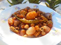 Khammourya Aux Tripes Kercha Typique Terroir Bonois Food Meat Shrimp