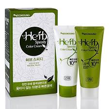 Herb Speedy Color Cream Natural Black In 2020 Safe Hair Dye Ammonia Free Hair Color Dyed Hair