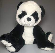 Black Panda Bear Plush Stuffed Animal Spark Create Imagine Teddy Nwt Walmart Ebay Soft Toy Animals Plush Stuffed Animals Bear Plush