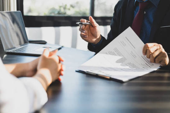 Client receiving home loan approval from Finvest Fortune in Delhi NCR