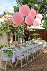 Hochzeitsfeier Im Freien Wenn Die Hochzeit Im Garten Stattfindet Summer Party Themes Summer Party Decorations Chic Baby Shower