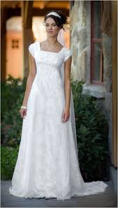 Pretty Empire Waist Wedding Dress Modest Wedding Dresses Wedding Dresses Simple