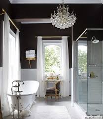 Have put up 6 of them to date. Antique Brass Curtain Rods French Bathroom House Beautiful