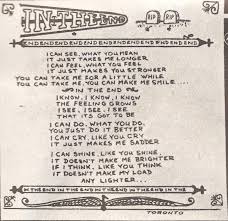 Lyrics By Geddy Lee Writing And Drawings By Neil Peart Rush Band Lyrics Rush Lyrics Nights Lyrics