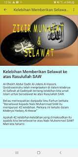Kisah nabi muhammad saw singkat dari kelahiran, pernikahan, kenabian & turunnya wahyu kisah pernikahan nabi muhammad dengan khadijah. Zikir Munajat Dan Selawat Fur Android Apk Herunterladen