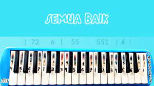Lagu semua baik mengajar kita untuk selalu melihat kebaikan tuhan dalam keadaan apapun. Semua Baik Pianika Melodica Tutorial Lagu Rohani Youtube
