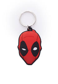 The experiments would deforme his face and body making him hideous. Deadpool Face Red Keychain Impericon Com Us