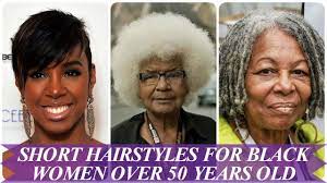 Whether you haven't updated your look in years, or you simply want to try something new, these hairstyles and haircuts for women over 50 will inspire you to head straight to the salon. 20 Short Hairstyles For Black Women Over 50 Years Old 2018 Youtube