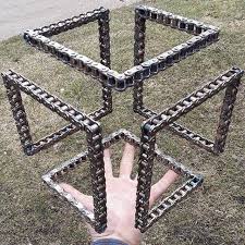 Drew Evans V Instagram I Present The Chain Of Infinity Cube 2 0 Since The Last One Was Way More Popular Than I Was Expecting Cube Trippy Music Wallpaper Pc