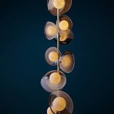 It includes a ﻿spherical opal/frosted glass shade that is affixed via an angular arm. Mirage Floor Lamp By Vezzini Chen Rossana Orlandi