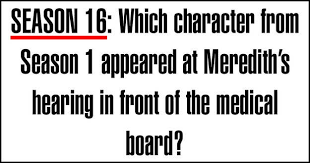 The new york times bestseller the first inside story of one of tv's most popular and beloved dramas, grey's anatomy. Quiz Hardest Grey S Anatomy Questions From Each Season Can You Get All 16 Correct